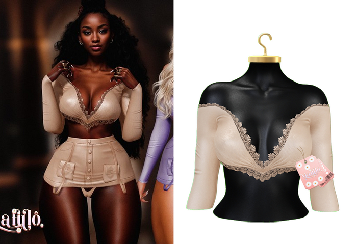 Via Fulo Malika Top Nude