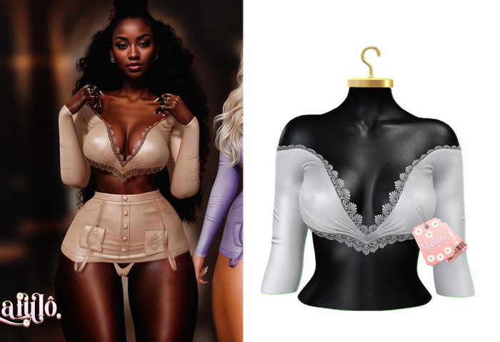 Via Fulo Malika Top Gray