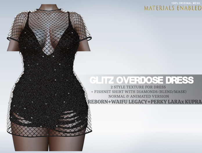 iS Glitz Overdose Dress CHOCO [add me]
