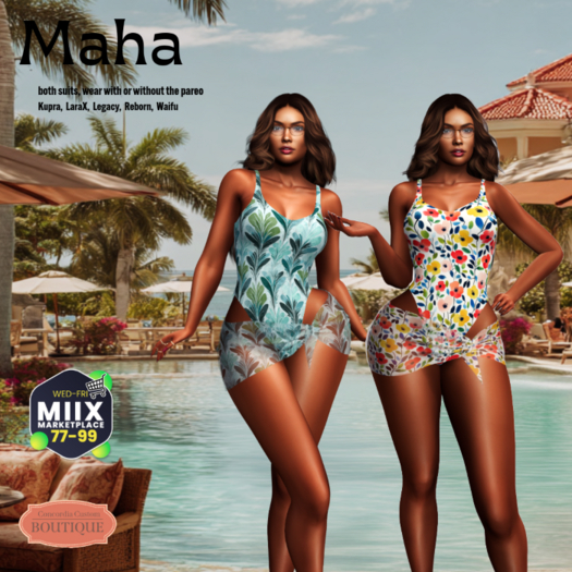 Concordia Maha Swimsuits-KUPRA