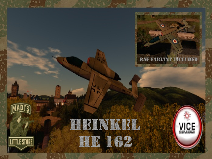 Heinkel HE 162  (Unpack)