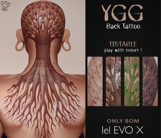 Mad' - Ygg BackTattoo [EVOX]