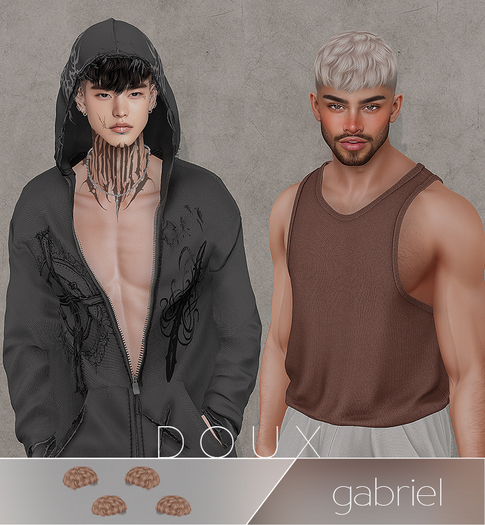 DOUX - Gabriel hairstyle [BLOGGER PACK]