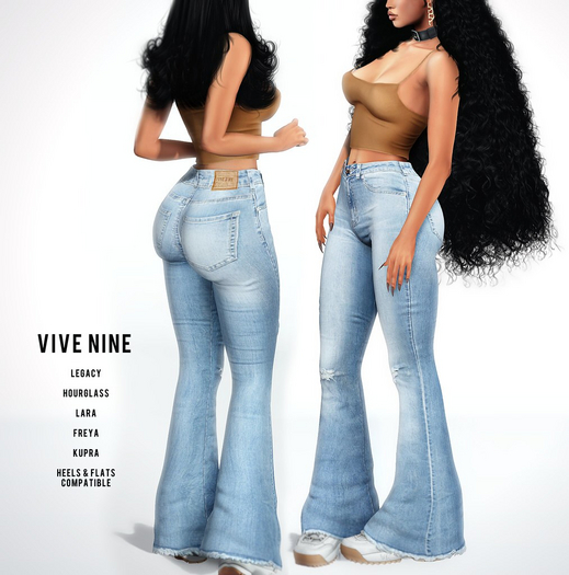 Dolly BellBottoms  - Fatpack