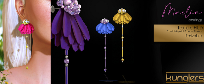 KUNGLERS - Maelia earrings DEMO