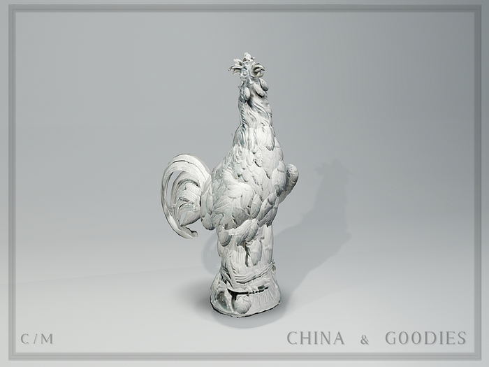 Porcelain Rooster "Jansen" -C&G-