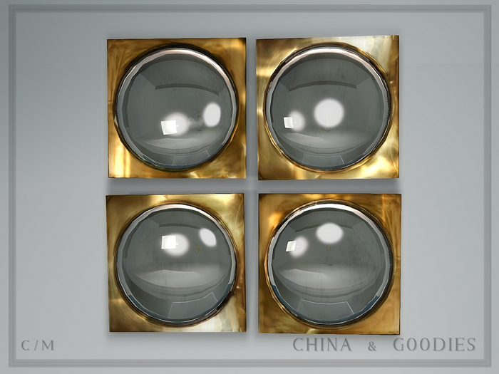 Ovals Mirror "Jansen" -C&G-