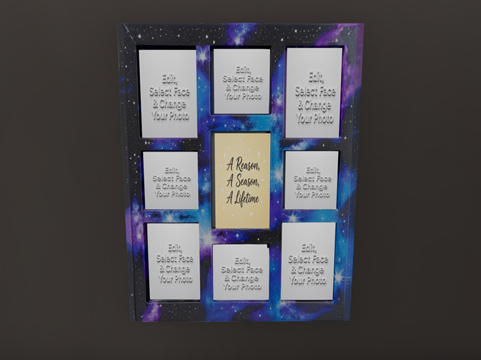 Galaxy Photo Frame (8 Photos)