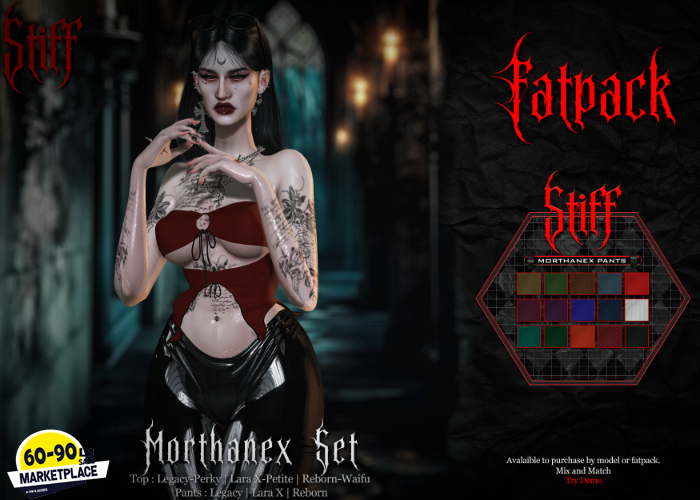 Stiff - Morthanex Pants Fabric - FATPACK