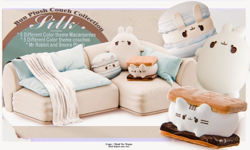 SILK:  Bun Couch Plush FATPACK