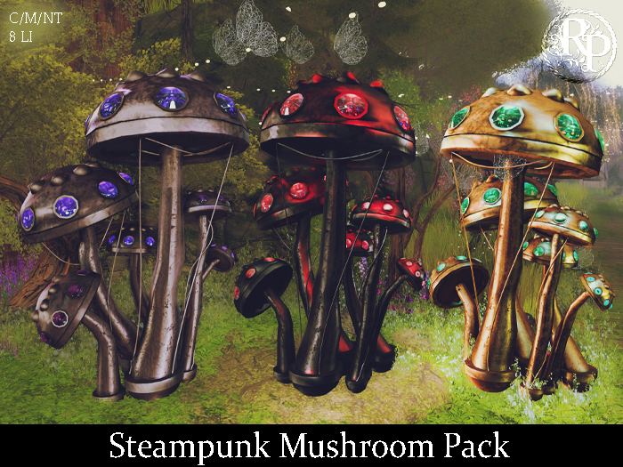 (RP) Steampunk Mushrooms Pack