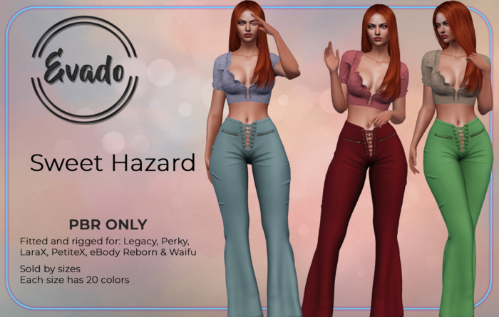 EVADO - Sweet Hazard Top (ALL SIZES PACK)