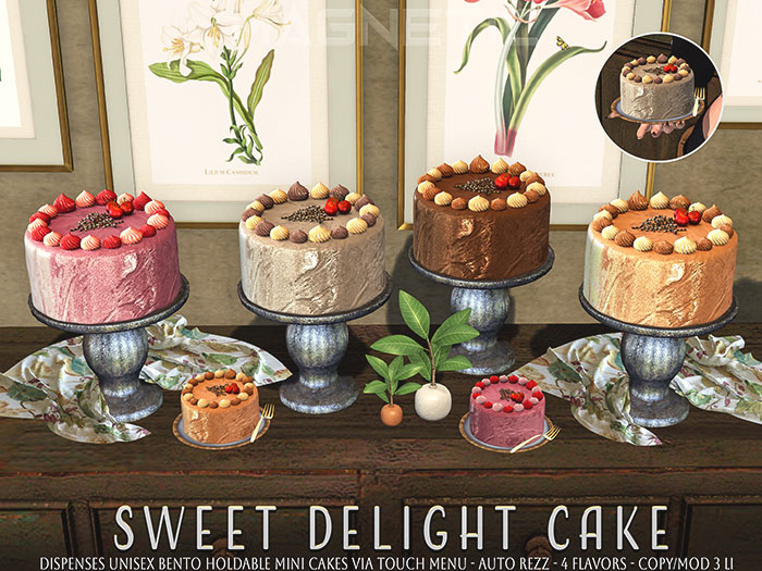 Magnetic - Sweet Delight Cake