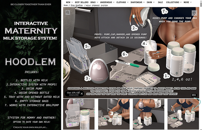 Hoodlem - Maternity Milk Storage System (Mother & Partner)