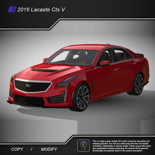 2016 Lacaste Cts V