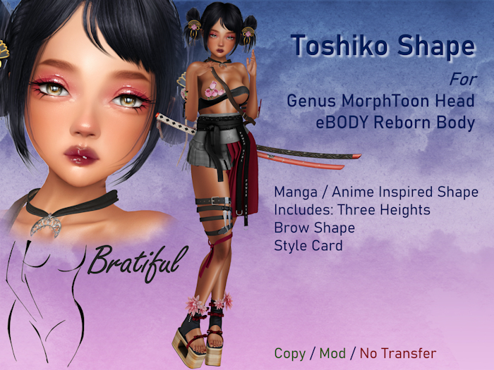 Toshiko Shape (MorphToon - Reborn)