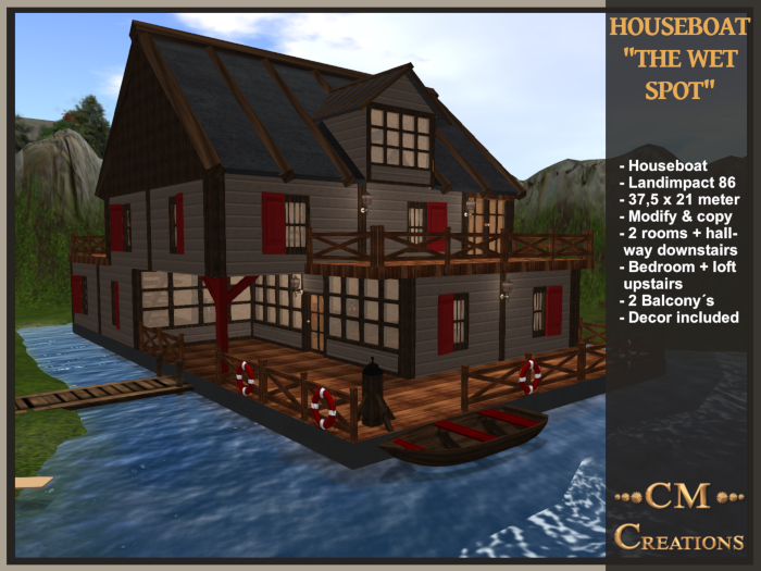 ! CM Creations, Mallow House delivery box