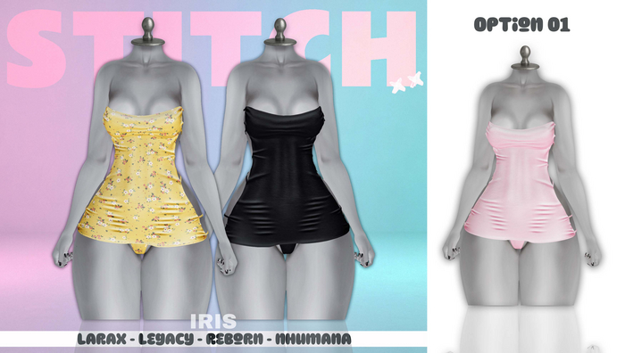 STITCH // IRIS // DRESS // OPTION 01