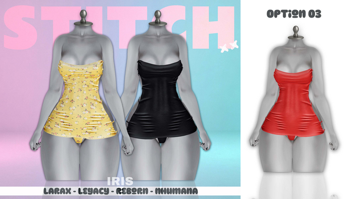 STITCH // IRIS // DRESS // OPTION 03
