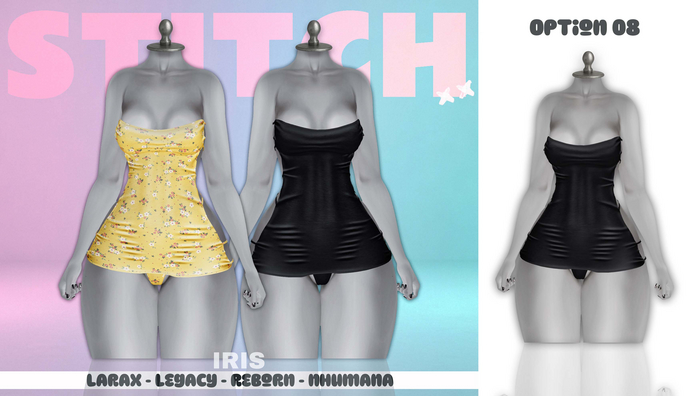 STITCH // IRIS // DRESS // OPTION 08