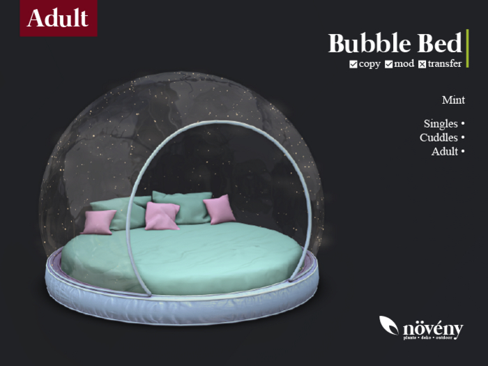 Noveny - Bubble Bed - Mint (A)