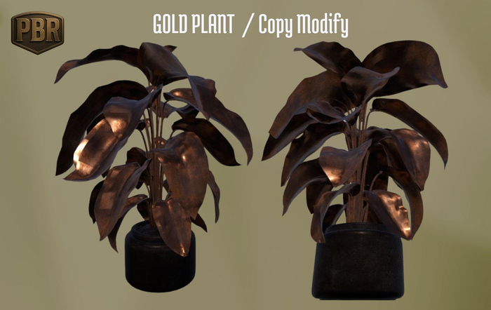 GOLD PLANT  / Copy Modify