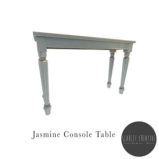 Scarlet Creative Jasmine Console Table Navy SOI Boxed