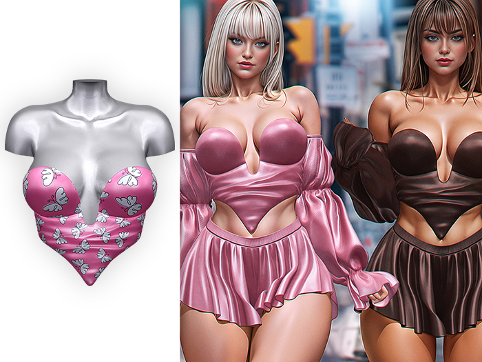 BONNICCI - Amber Top (Butterfly)