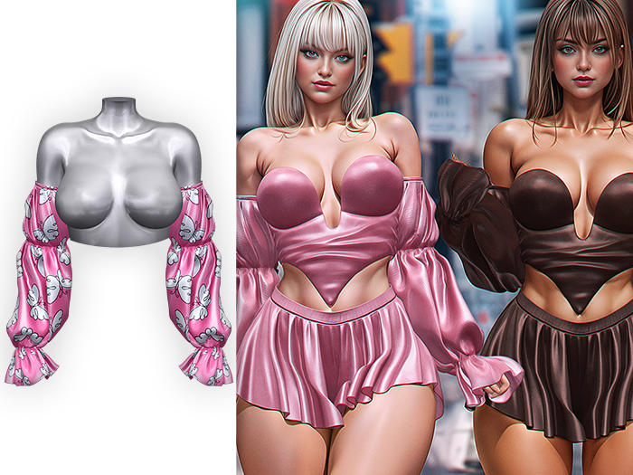 BONNICCI - Amber Sleeves (Butterfly)