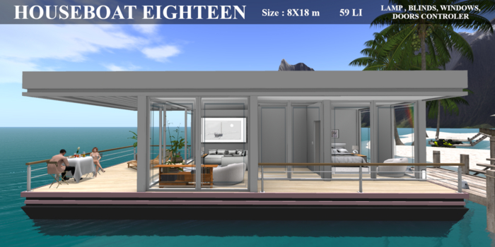 HOUSEBOAT EIGHTEEN BOXED