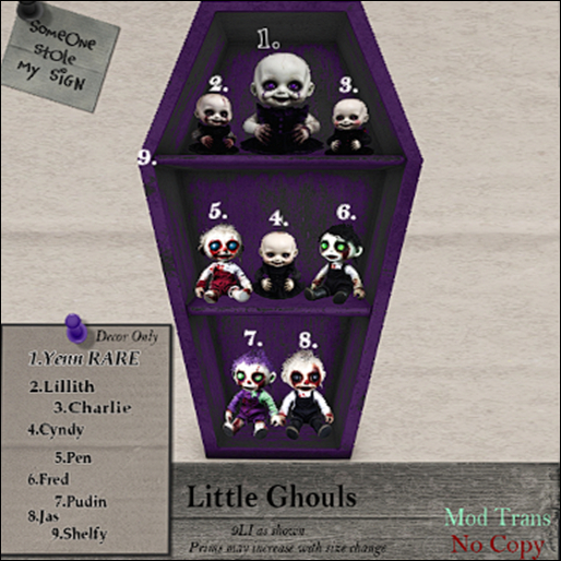 Little Ghouls 5. SSMS - Pen