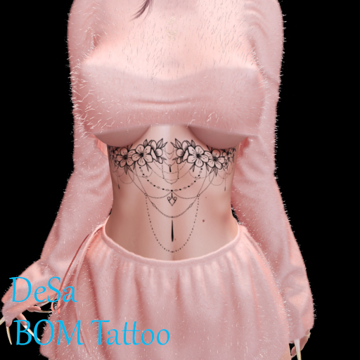 DeSa -Belly F89- BOM Tattoo (Add)
