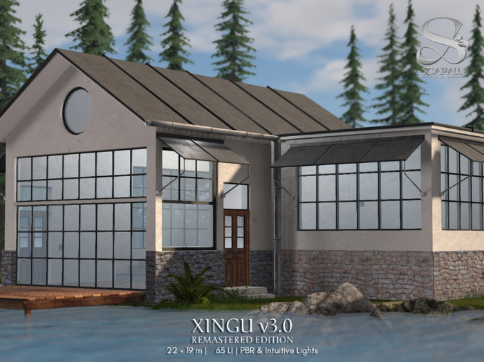 - Scafall - Homes / XINGU v3.0 Remastered - PBR + Lights