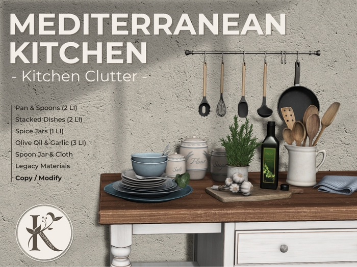 KOPFKINO - Mediterranean Kitchen - Clutter & Accessories