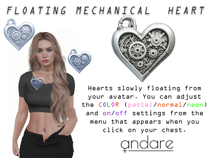 Andare - Floating Mechanical Heart PACK DEMO
