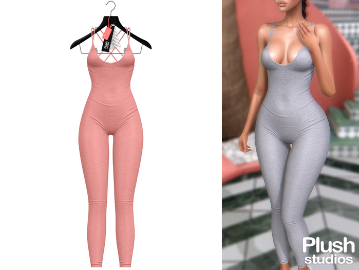 Plush Studios. Gabrielle Bodysuit - Pink