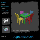 Aquatica Mesh - AMEE20250411 Kids Table & Chair Set