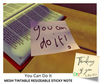 YOU CAN DO IT - Thinking of You Sticky Note