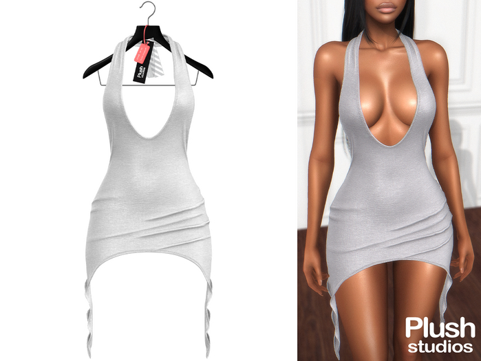 Plush Studios. Rubi Dress - White