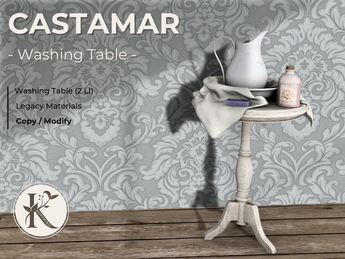 KOPFKINO - Castamar - Washing Table