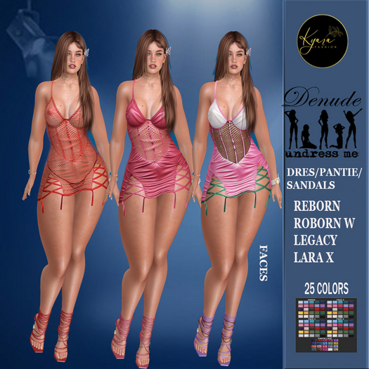 .:KF:. Vick Undress Me Pack 25 Colors