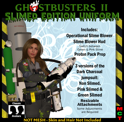 Ghostbusters II Slimed Edition Female Uniform