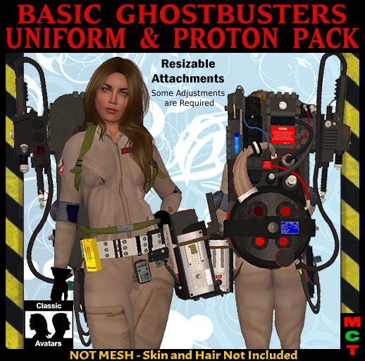 Ghostbusters Uniform ~ Basic Female Version