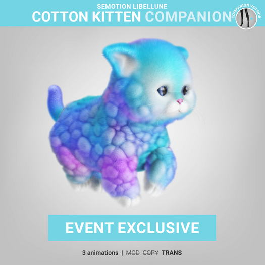 SEmotion Libellune Cotton Kitten Companion EXCLUSIVE