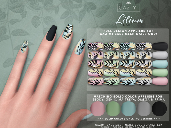 :CAZIMI: Lilium Nails