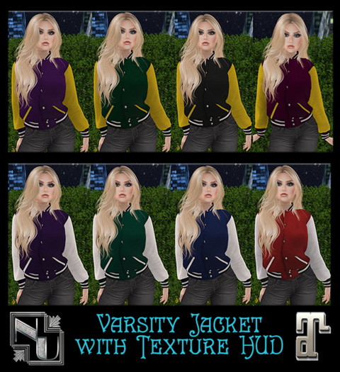 Varsity Jacket with Color HUD