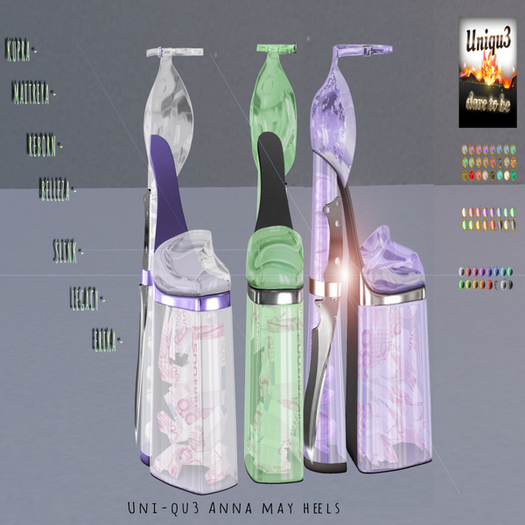[Demo] Uni-qu3 Anna May heels  