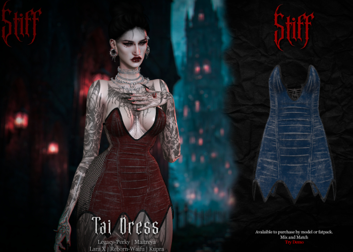 Stiff - Tai Dress - Azura