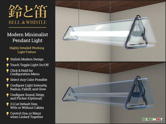 [B&W] Modern Minimalist Pendant Light
