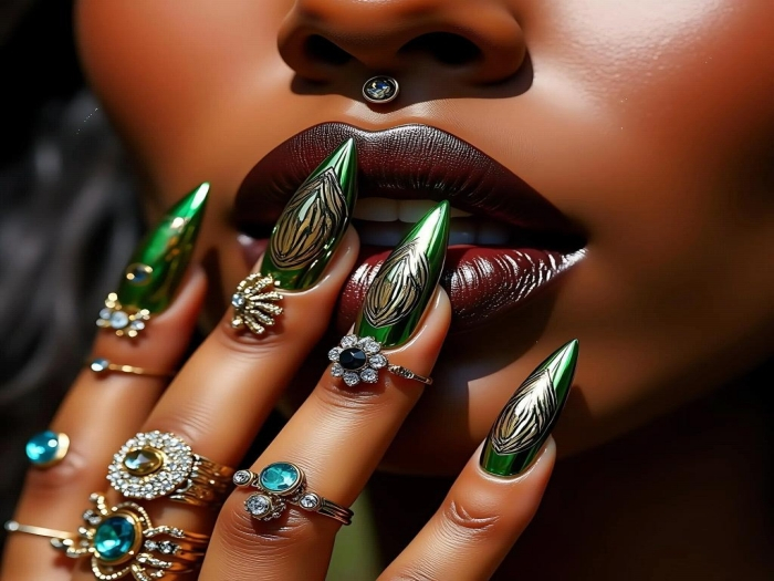 DARK NAILS